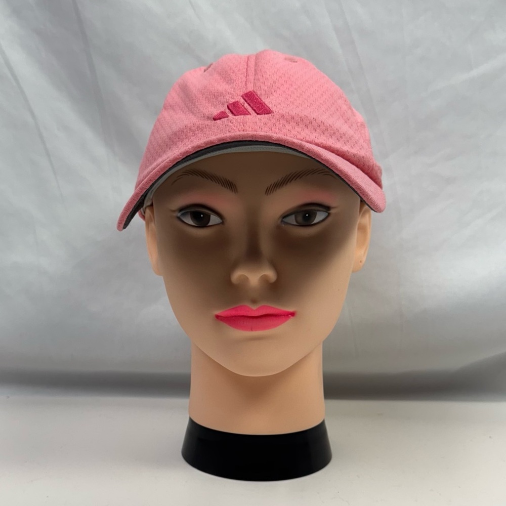 EUC Adidas Pink Baseball Cap with Curved Brim - Worn 1 Time!!